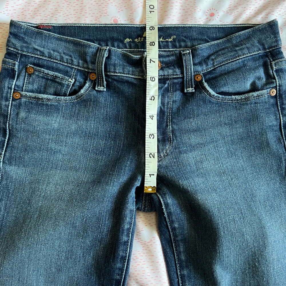 7 For All Mankind A-Pocket Straight Leg Women’s Jeans Size 27 - Picture 7 of 12
